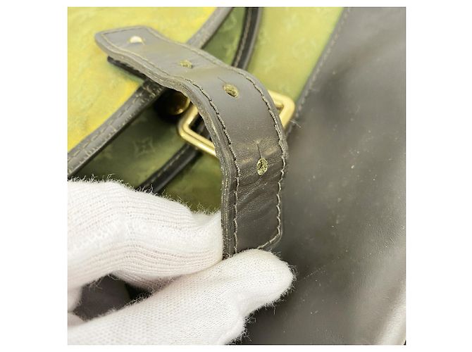 Borsa a tracolla Louis Vuitton Monogram Mini Belanger Cachi - vista 9