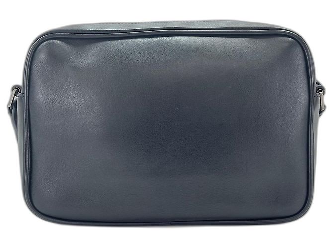 Borsa a tracolla Yves Saint Laurent Lou con nappe e borchie Nero - vista 2