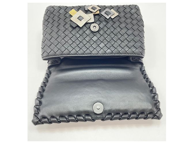 Borsa Bottega Veneta Intrecciato Nero - vista 10