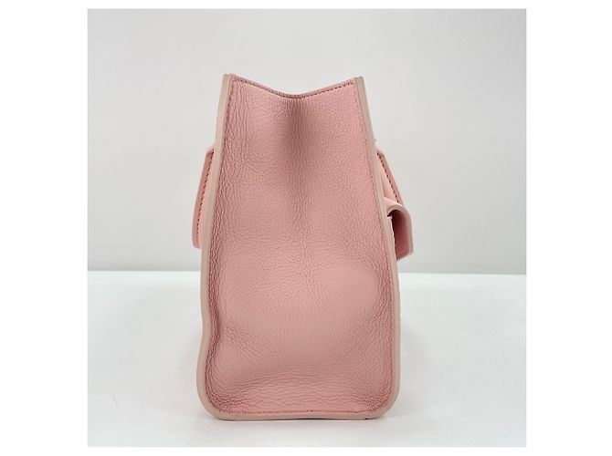 Borsa Louis Vuitton Lockme PM in rosa - vista 4