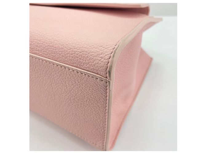 Borsa Louis Vuitton Lockme PM in rosa - vista 6