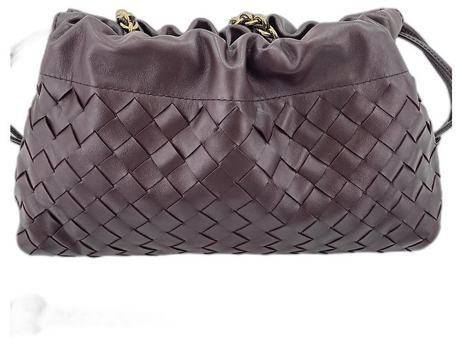 Borsa Bottega Veneta Intrecciato Marrone - vista 3