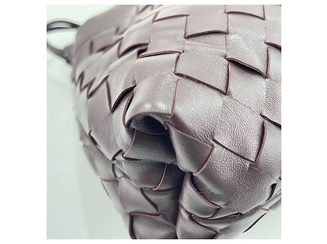 Borsa Bottega Veneta Intrecciato Marrone - vista 8