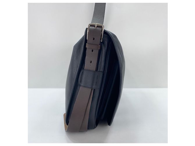 Hermès Borsa Messenger HERMES Balda Crossbody Nera Nero - vista 4