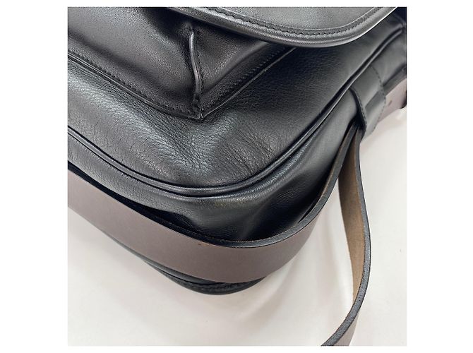 Hermès Borsa Messenger HERMES Balda Crossbody Nera Nero - vista 7