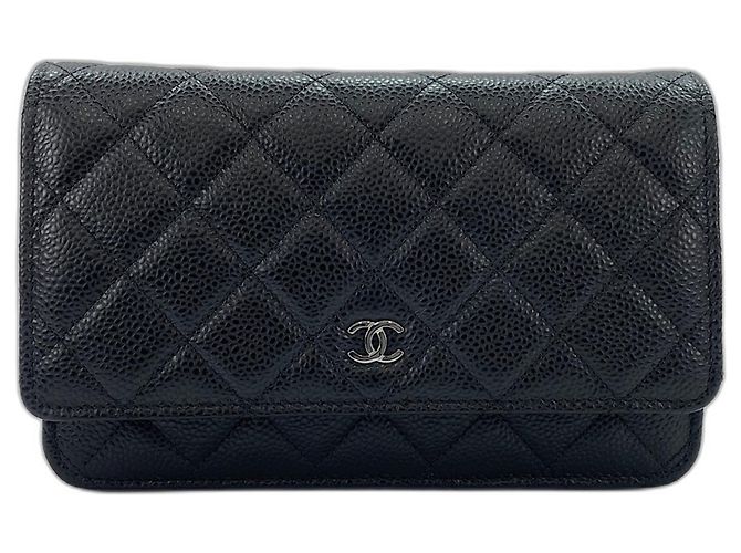 Borsa a tracolla CHANEL Matelassé in nero - vista 2