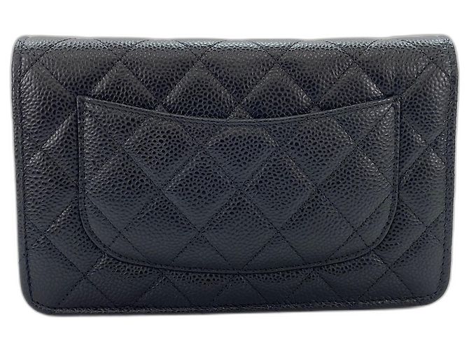 Borsa a tracolla CHANEL Matelassé in nero - vista 3