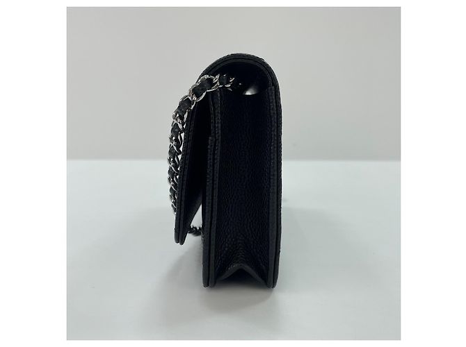 Borsa a tracolla CHANEL Matelassé in nero - vista 6