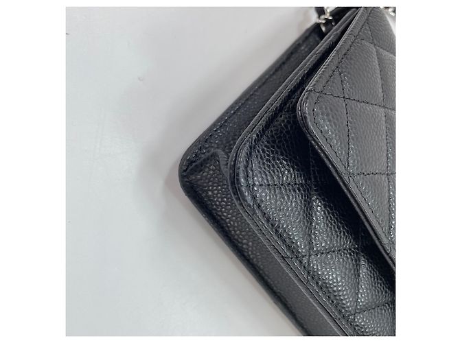 Borsa a tracolla CHANEL Matelassé in nero - vista 8