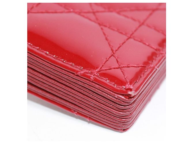 Tarjetero Christian Dior Cannage Roja - vista 12
