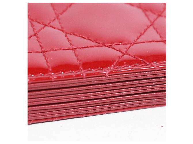 Tarjetero Christian Dior Cannage Roja - vista 13