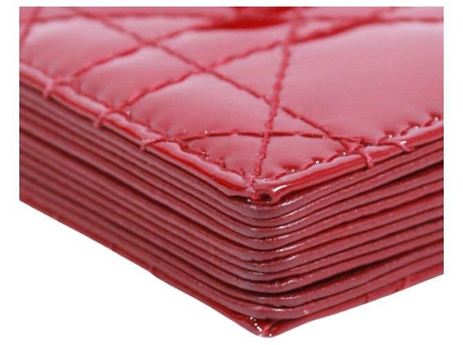 Tarjetero Christian Dior Cannage Roja - vista 5