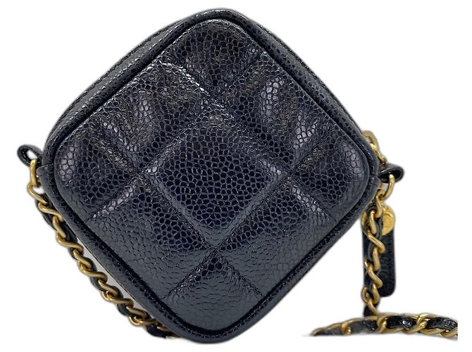 Borsa a tracolla Chanel Matelassé in nero - vista 2