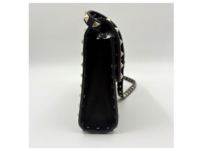 Borsa a tracolla con borchie VALENTINO Rockstud Nero - vista 5