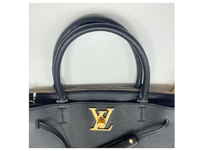Borsa a mano Louis Vuitton Lockmere Nero - vista 8