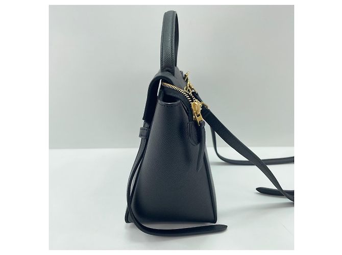 Céline Borsa Celine Belt Bag Nano Marrone - vista 4