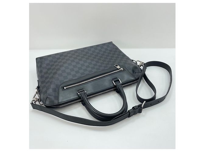 Borsa Louis Vuitton Porte-Documents Jour NM Nero - vista 10