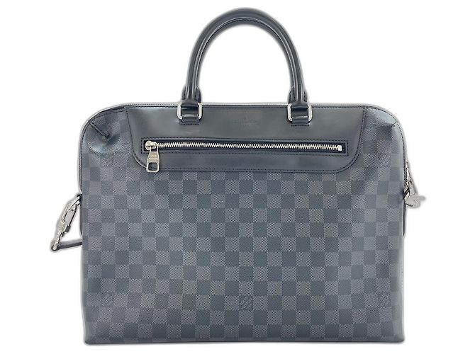 Borsa Louis Vuitton Porte-Documents Jour NM Nero - vista 2
