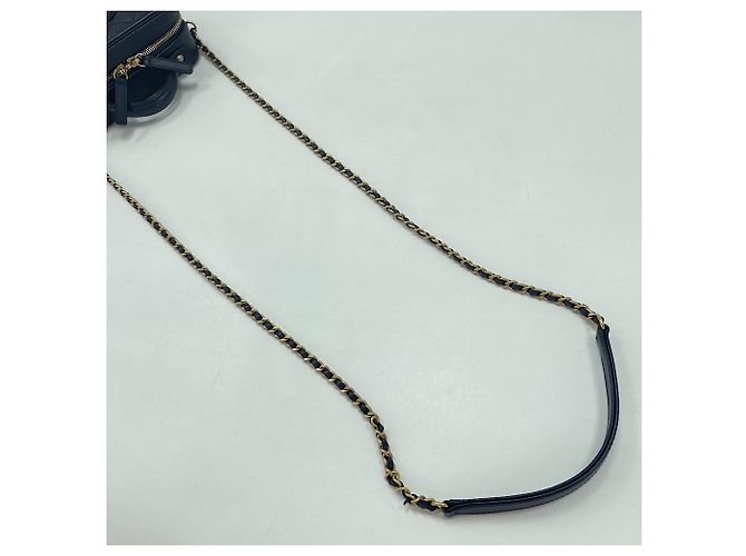 Borsa a tracolla Chanel Filigree in Navy Blu navy - vista 11