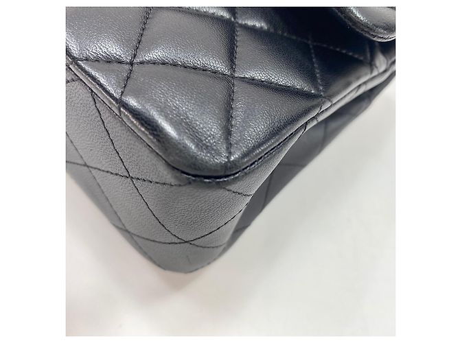 Borsa a tracolla Chanel Matelassé 23 Nero - vista 9