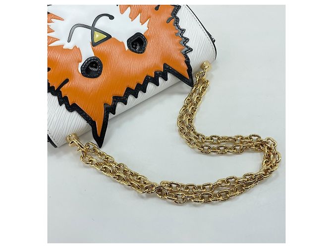 Borsa a tracolla Louis Vuitton Cat Pochette Multicolore - vista 10