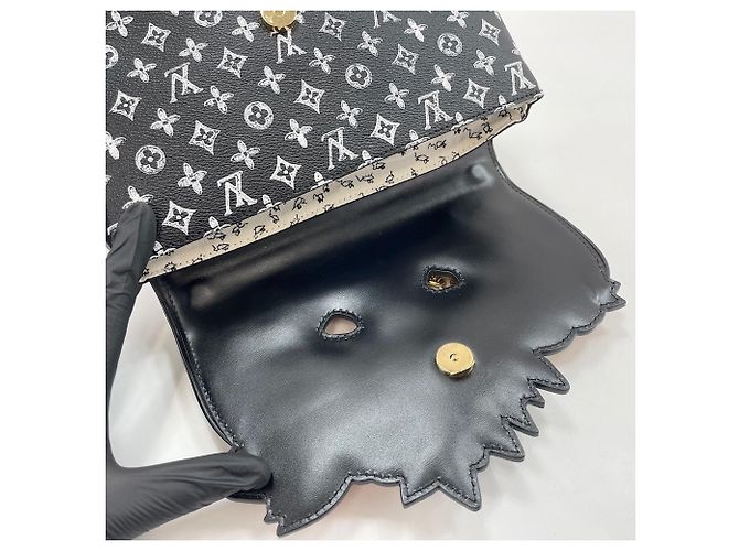 Borsa a tracolla Louis Vuitton Cat Pochette Multicolore - vista 11