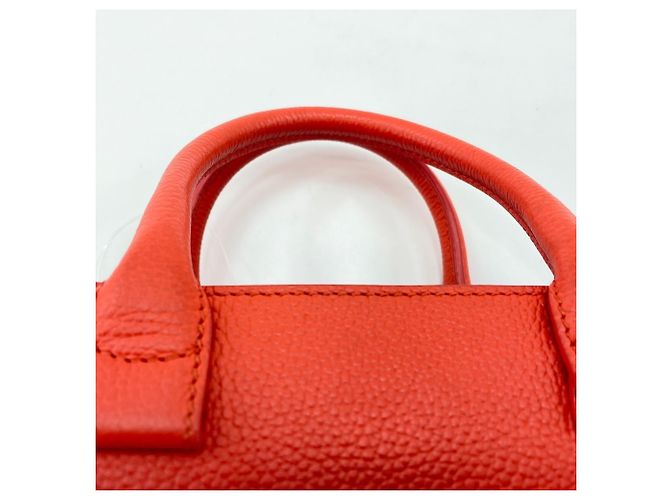 Borsa CHANEL Neo Executive Mini in Arancione - vista 10