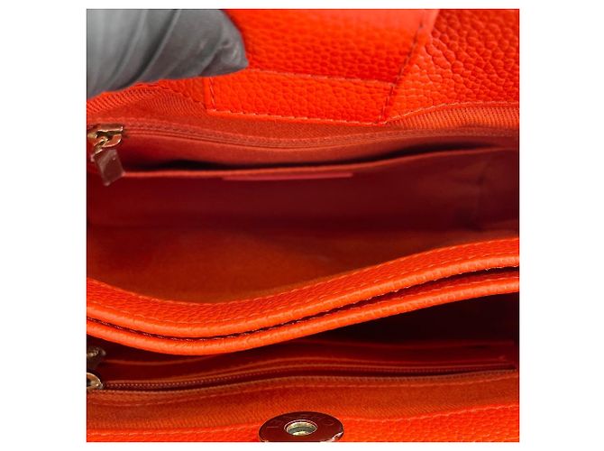 Borsa CHANEL Neo Executive Mini in Arancione - vista 11