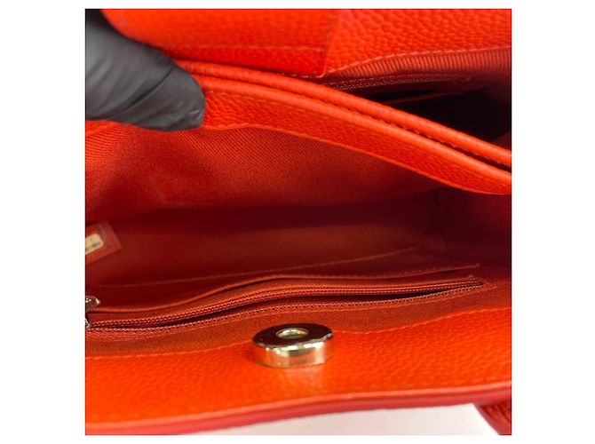 Borsa CHANEL Neo Executive Mini in Arancione - vista 12