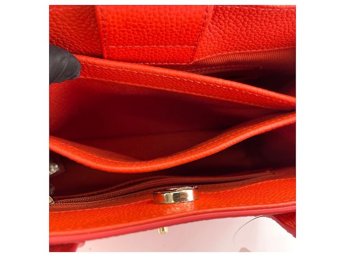 Borsa CHANEL Neo Executive Mini in Arancione - vista 13
