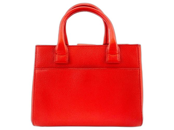 Borsa CHANEL Neo Executive Mini in Arancione - vista 2
