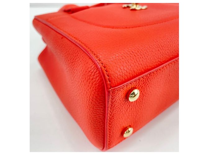 Borsa CHANEL Neo Executive Mini in Arancione - vista 8