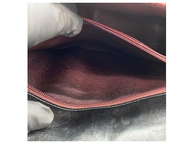 Borsa a tracolla CHANEL Matelassé 23 Nero - vista 13