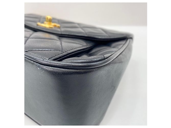Borsa a tracolla CHANEL Matelassé 23 Nero - vista 8