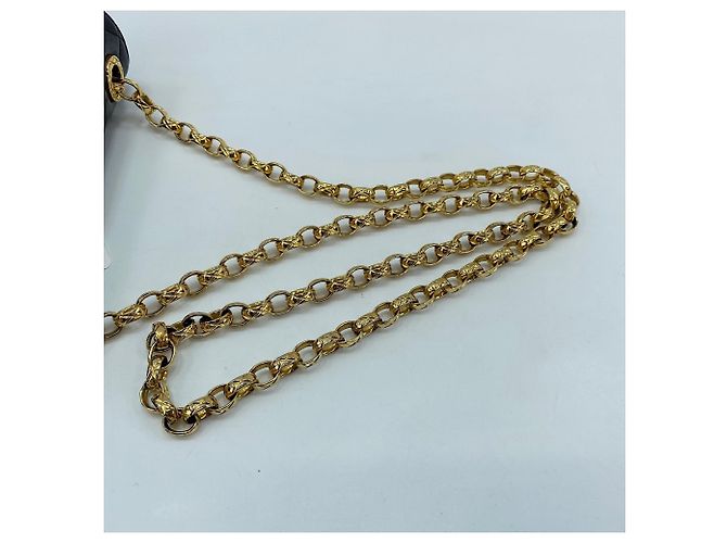 Borsa a tracolla CHANEL Matelassé 23 Nero - vista 9