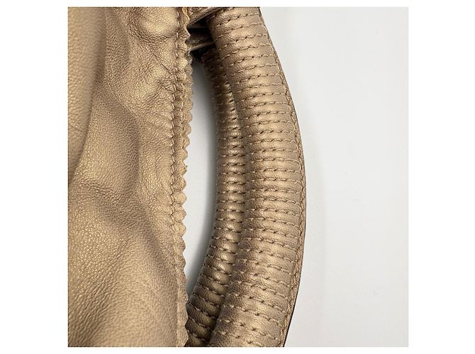Borsa Loewe Nappa Aire in Gold D'oro - vista 11