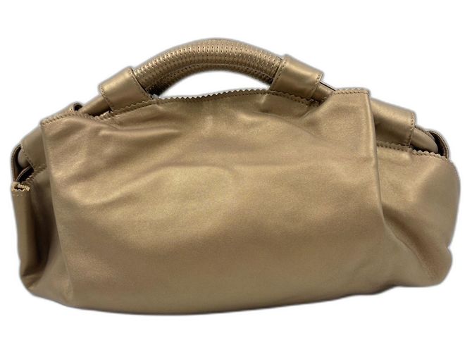 Borsa Loewe Nappa Aire in Gold D'oro - vista 3