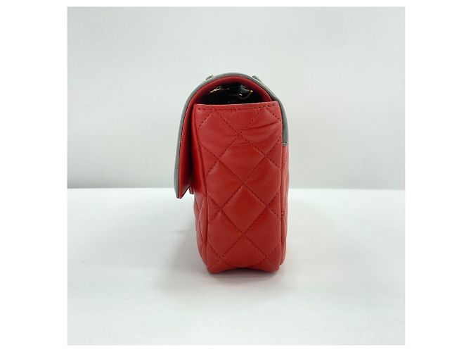 Bolsa de ombro Chanel Matelassé vermelha Vermelho - vista 3