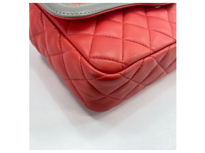 Bolsa de ombro Chanel Matelassé vermelha Vermelho - vista 6