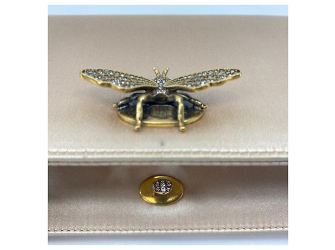 Borsa a pochette Christian Dior Bee in rosa - vista 12