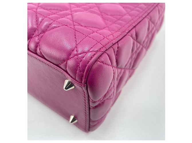 Borsa a mano/Borsa a tracolla da donna Christian Dior in viola Porpora - vista 7