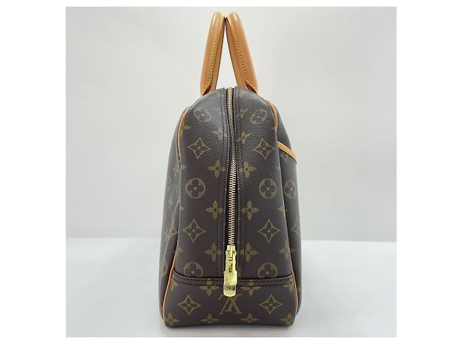 Borsa a mano Louis Vuitton Deauville Marrone - vista 3