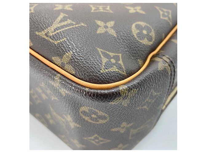 Borsa a mano Louis Vuitton Deauville Marrone - vista 7