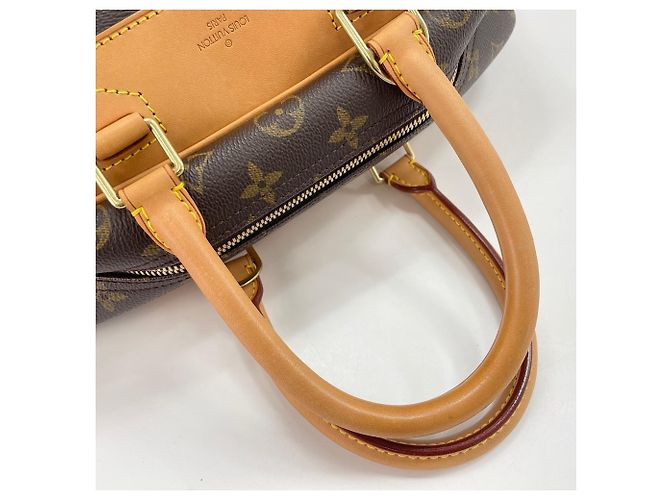 Borsa a mano Louis Vuitton Deauville Marrone - vista 8