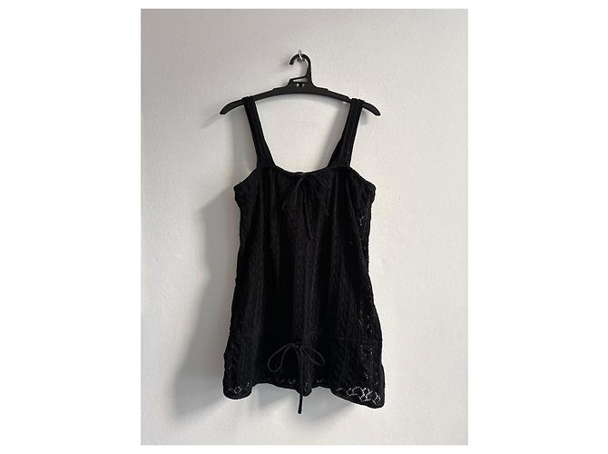 Dolce & Gabbana Strick-Cami-Top Schwarz - Ansicht 5