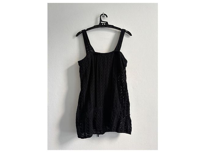 Dolce & Gabbana Strick-Cami-Top Schwarz - Ansicht 6