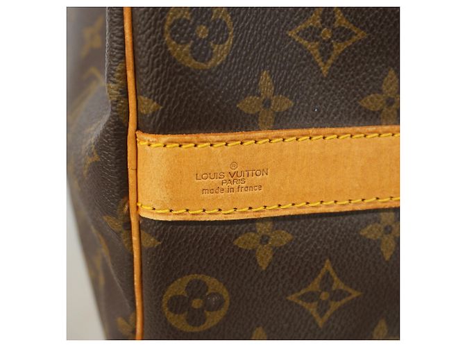 Louis Vuitton Boston Monogram Keepall Bandoulière 50 Marrone - vista 5