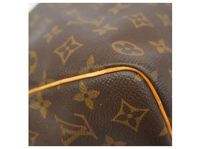 Louis Vuitton Boston Monogram Keepall Bandoulière 50 Marrone - vista 9