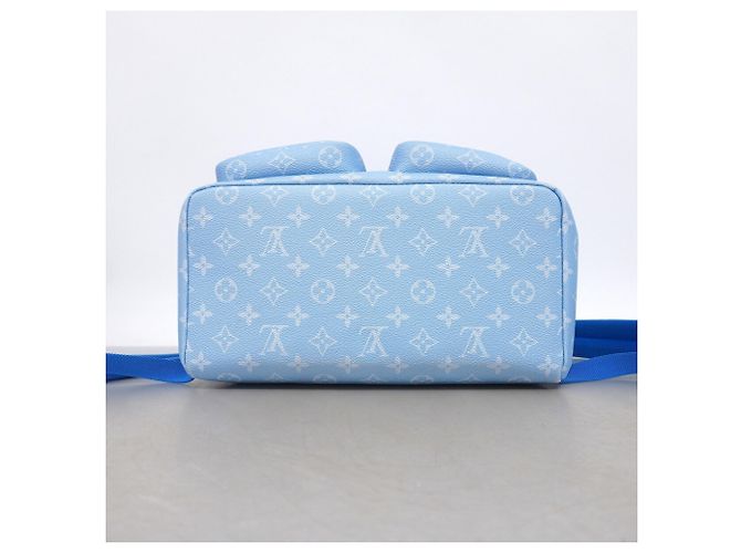 Zaino Louis Vuitton Monogram Clouds Blu - vista 3