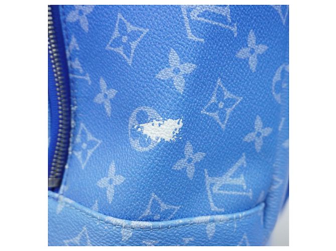 Zaino Louis Vuitton Monogram Clouds Blu - vista 7
